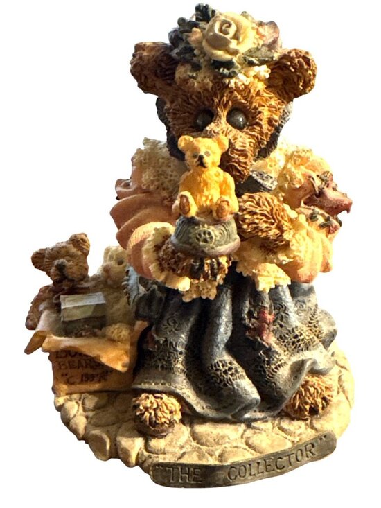 Boyds Bears & Friends Other - Vintage Boyds Bears & Friends The Collector Figurine Style #227707 Resin 1998